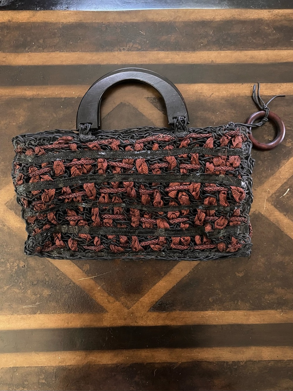 Susan Riedweg Handmade Woven Handbag